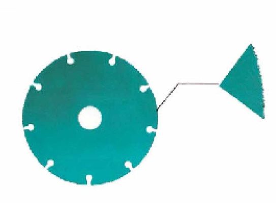 115mm فراغ صنع من النحاس قرص الماس قطع عجلة ملموسة لقطع الخشب بالمسامير